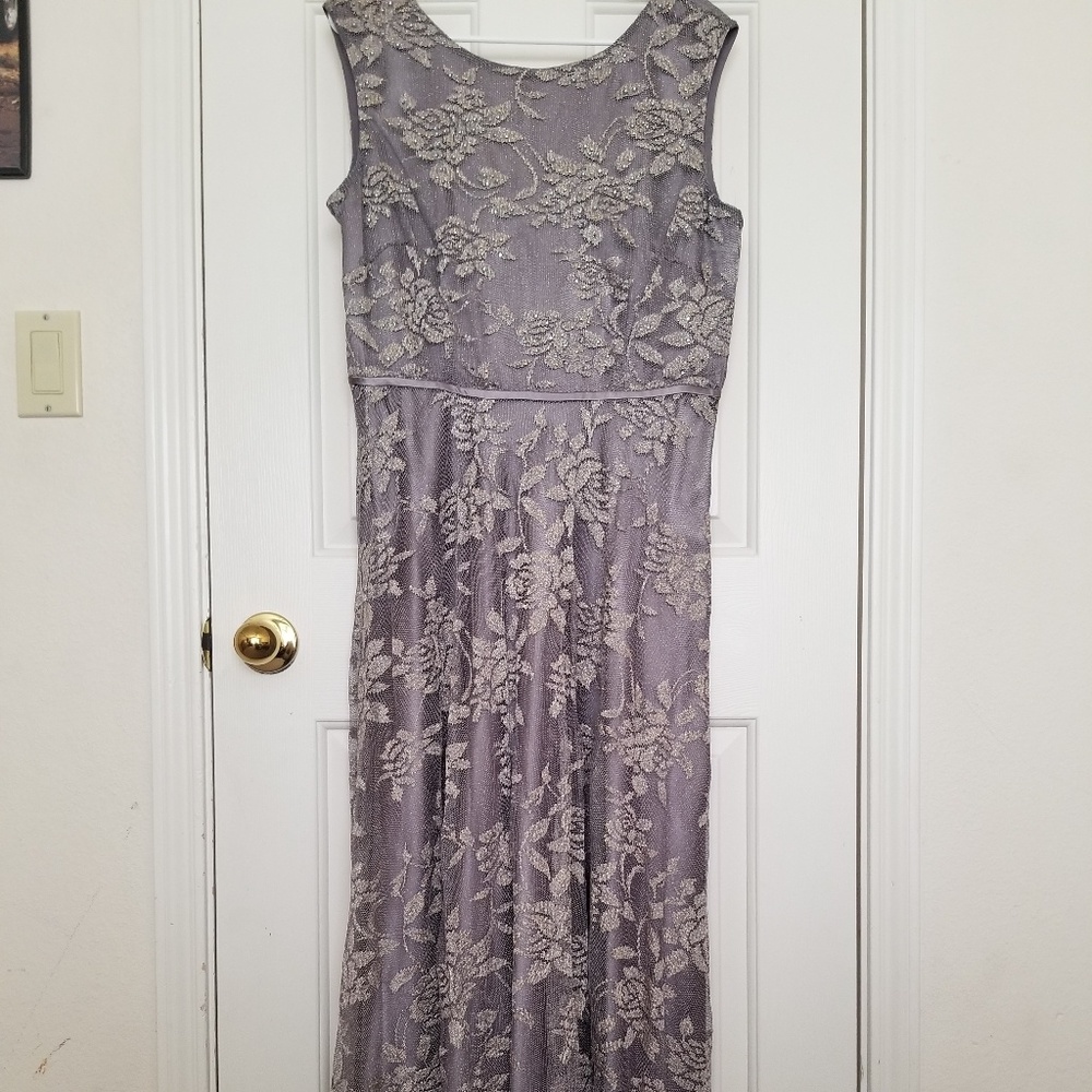 Tahari long formal dress